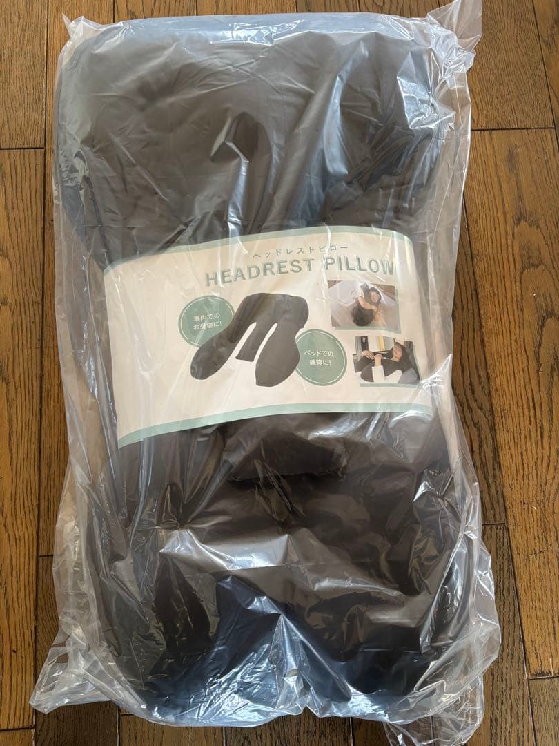 睡眠時に胸が開いて呼吸が楽になる枕　ヘッドレストピロー