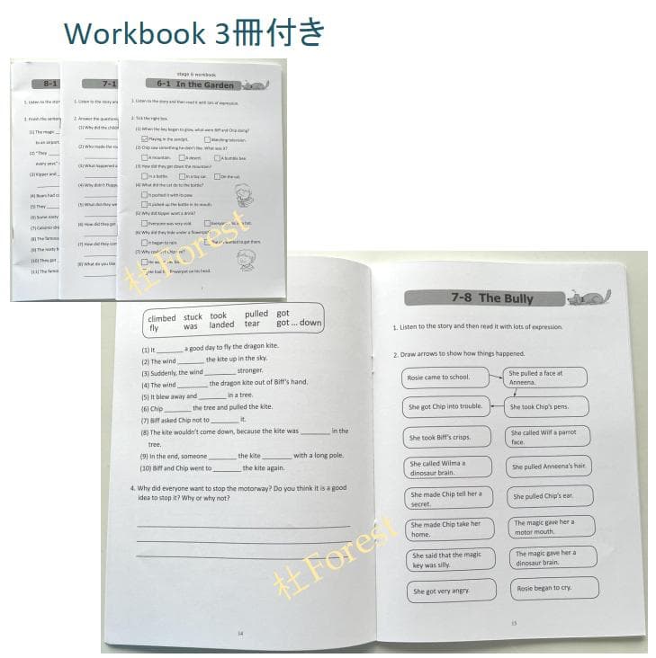 ORT Stage 6-9 絵本64冊　最高品質版 音源付き　マイヤペン対応