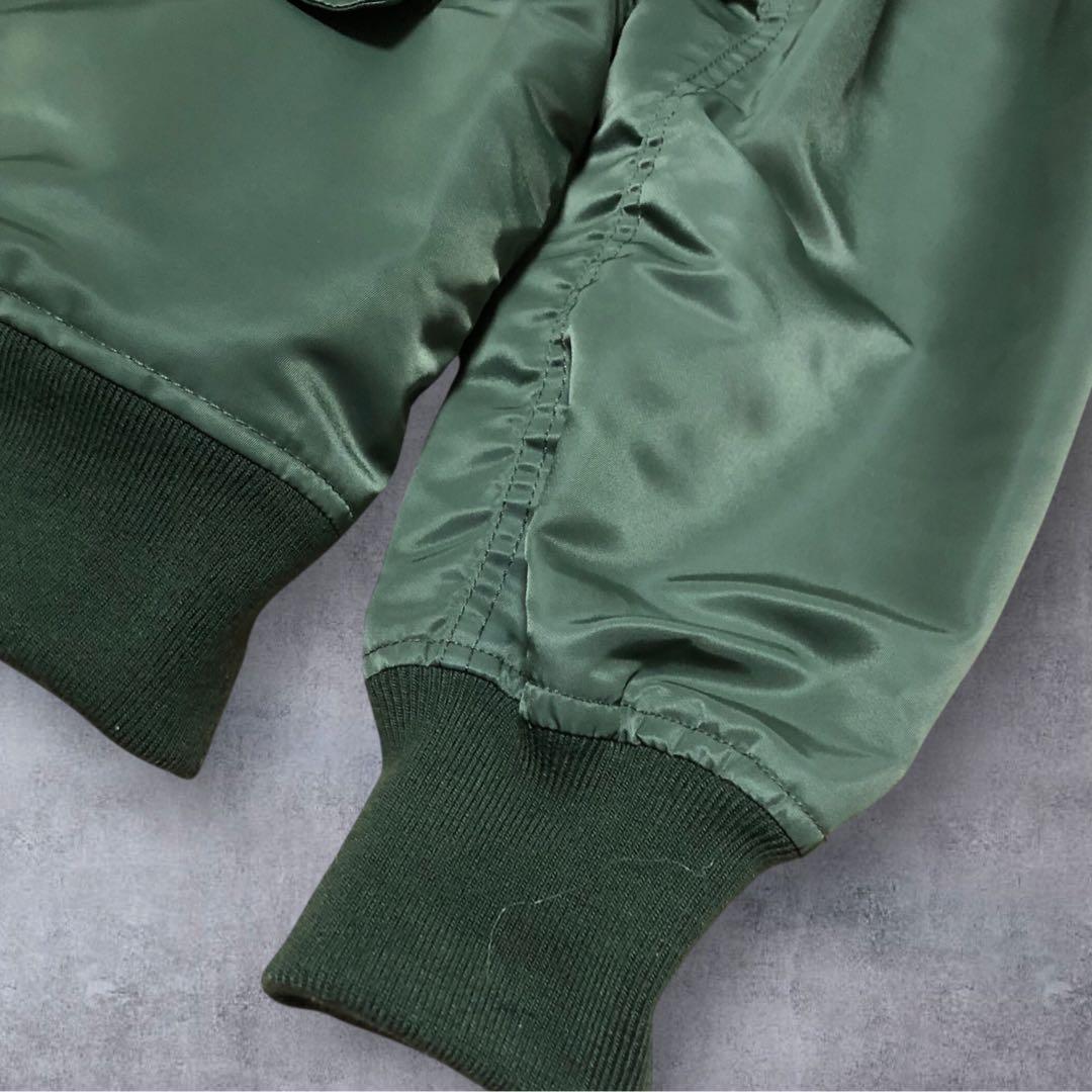 A BATHING APE アベイシングエイプ　MA-1 フライトジャケット　M