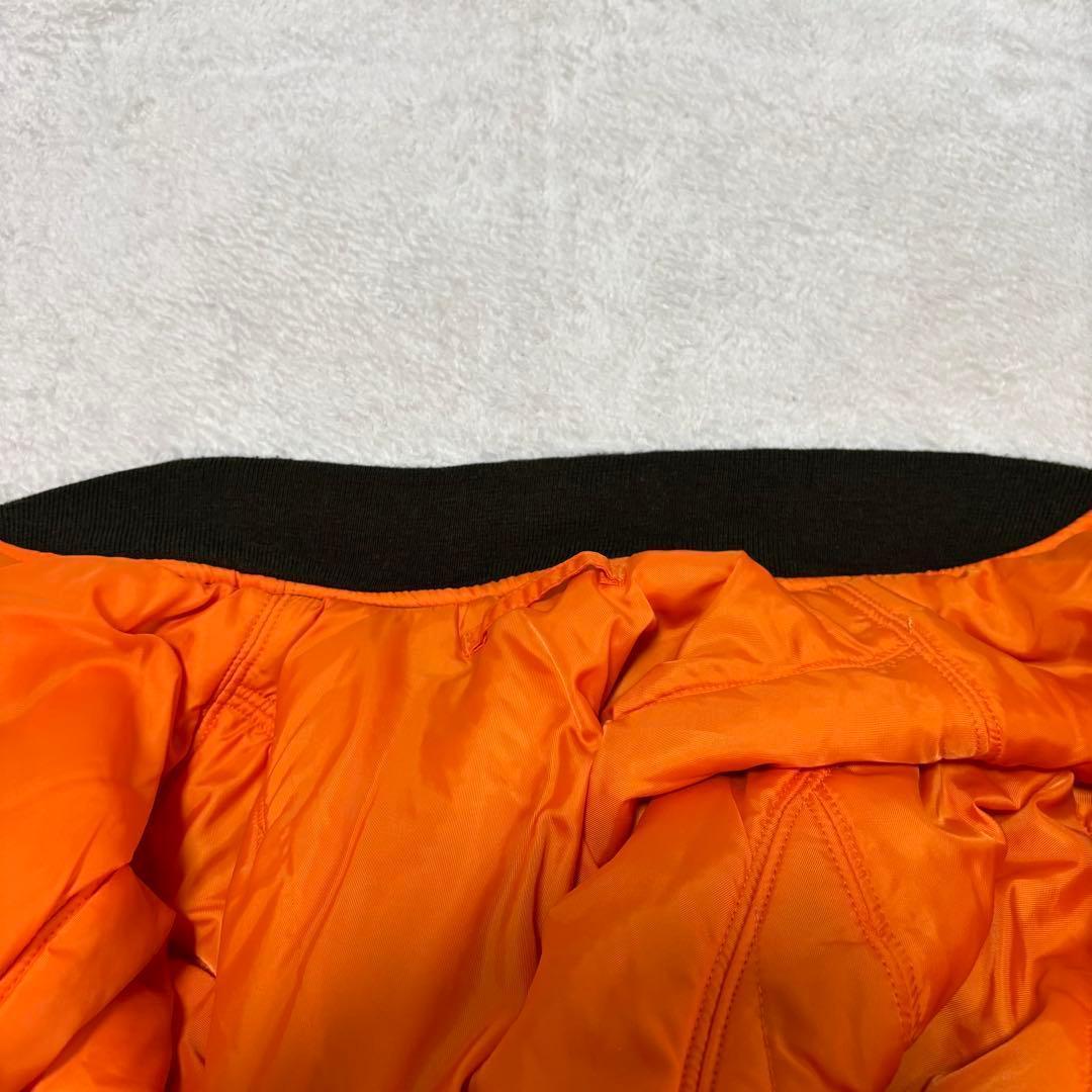 美品 ALPHA INDUSTRIES MA-1 カーキ M フライトジャケット