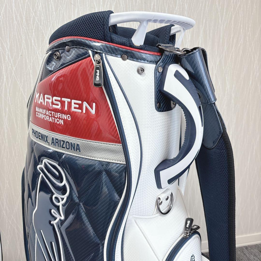 美品❗️PING/KARSTEN 9.5型 キャディバッグで大変希少なモデル