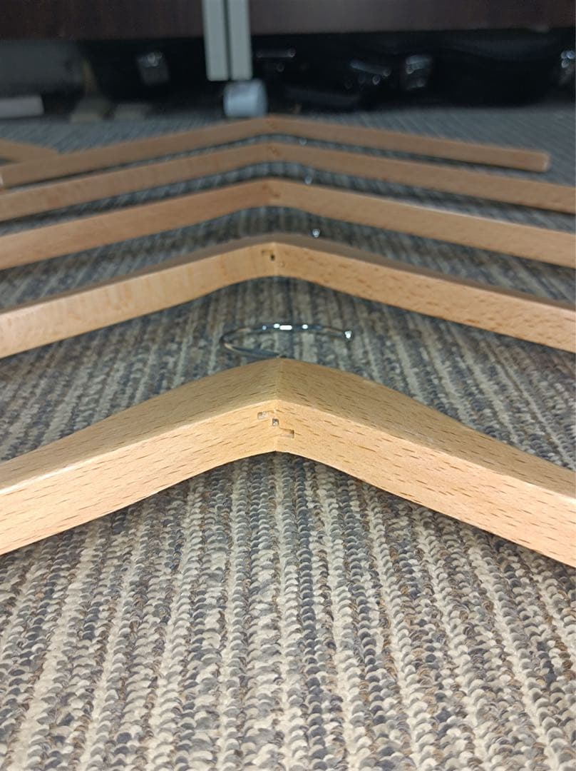 八6098【美品】Levis リーバイス 木製ハンガー10本セット