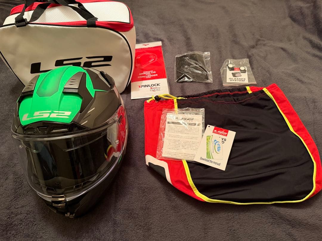LS2 CHALLENGER フルフェイスヘルメット　美品