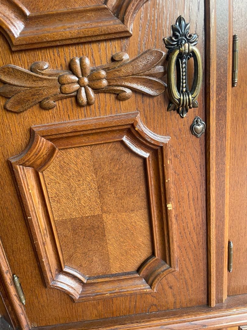 karimoku / カリモク コロニアル サイドボード　当時物