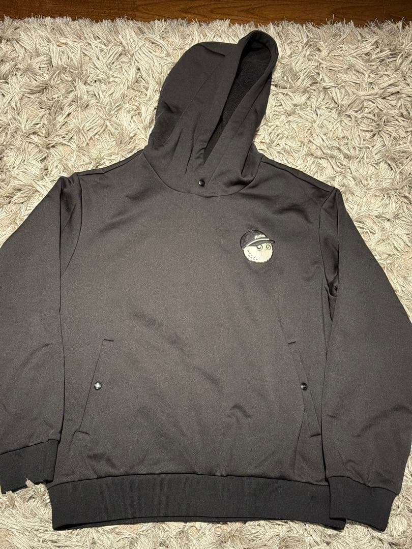 マルボン マルボンゴルフ 長袖ウェア フード付きパーカー 裏起毛 美品