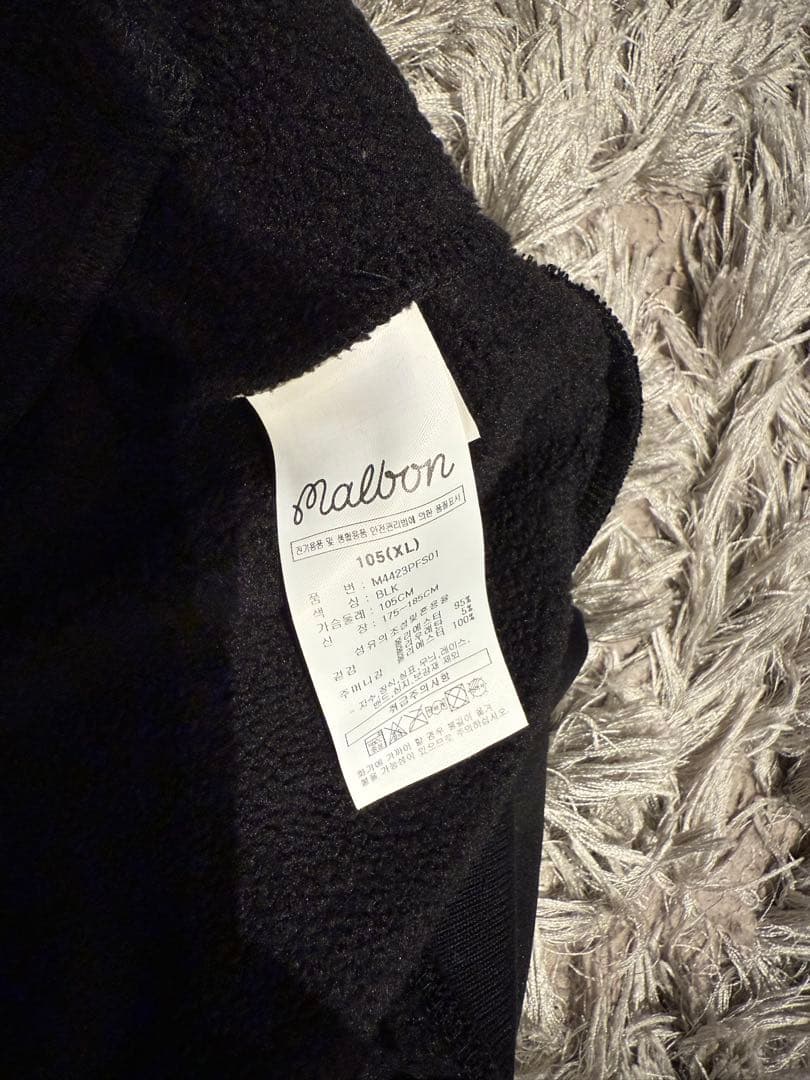 マルボン マルボンゴルフ 長袖ウェア フード付きパーカー 裏起毛 美品