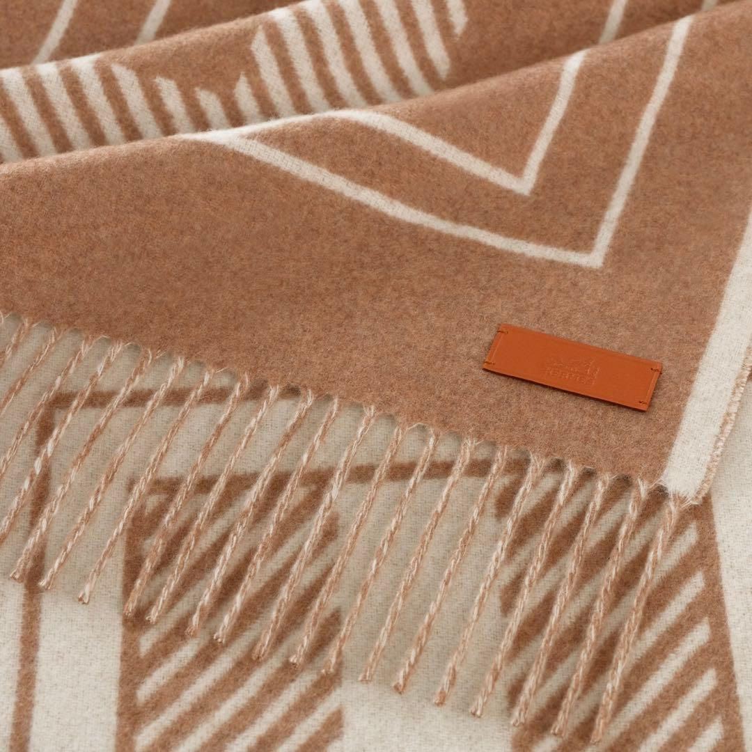 【新品未使用】HERMESカシミヤマフラー レトル・オ・カレ