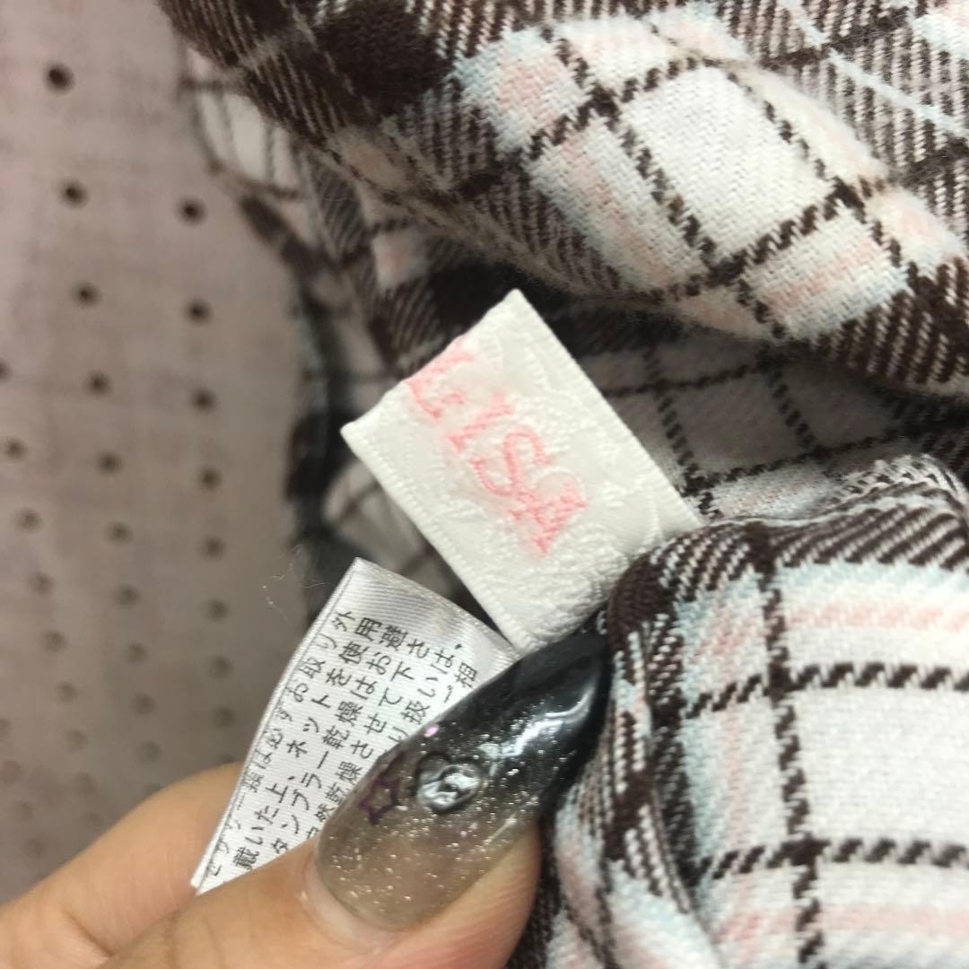 平成レトロ ロマンティック ガーリー古着 LIZLISA パフスリーブ トップス