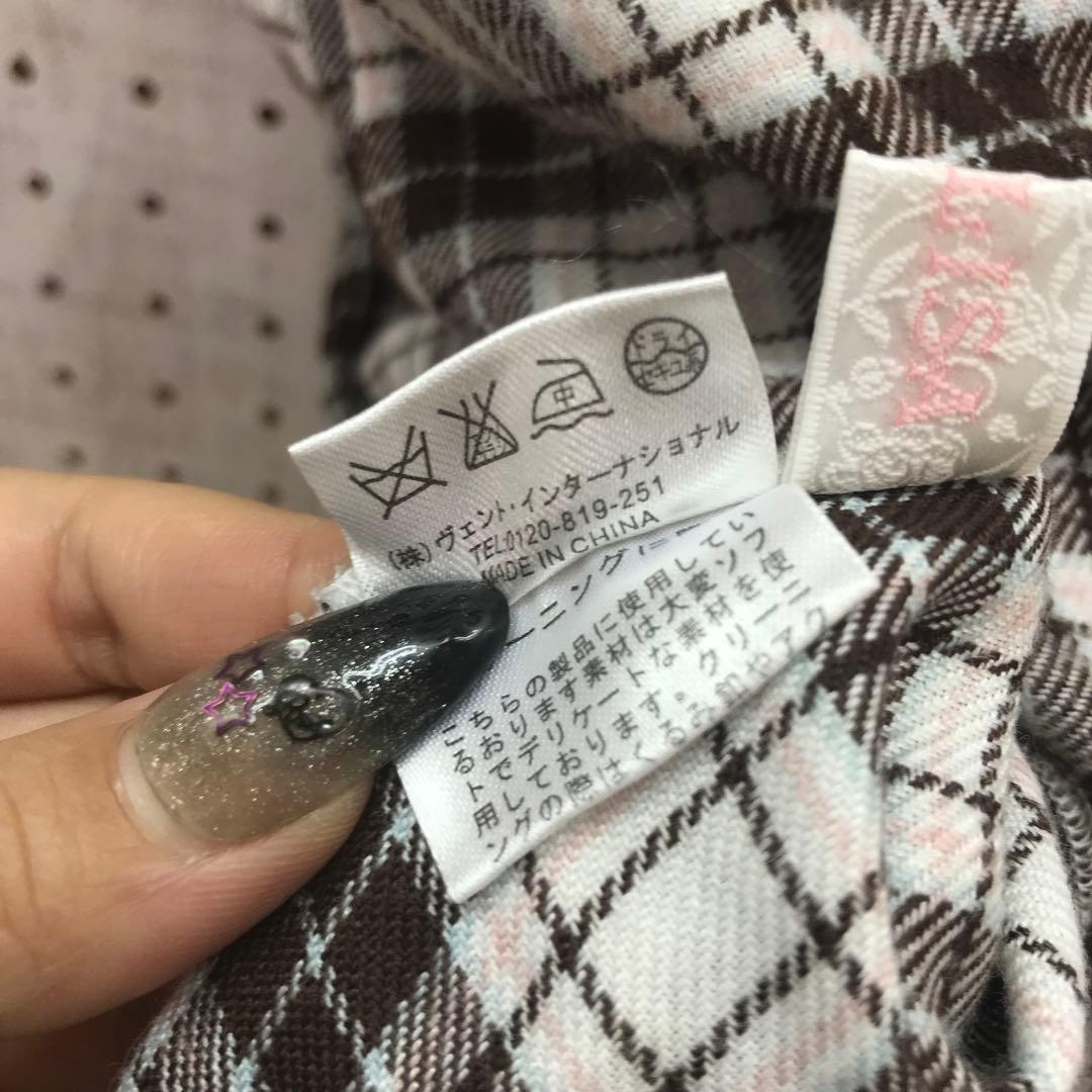 平成レトロ ロマンティック ガーリー古着 LIZLISA パフスリーブ トップス