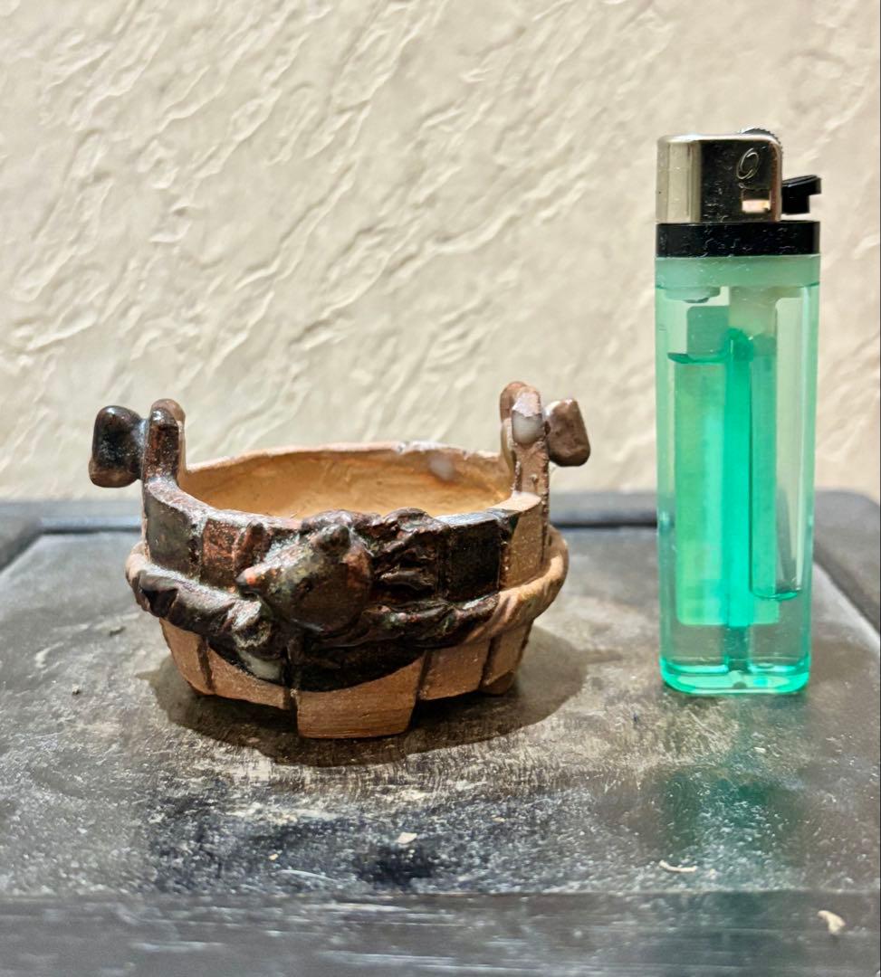 小品盆栽　ミニ盆栽　豆盆栽　鉢　蟹　真柏　黒松　五葉松　楓　紅葉　桜　梅