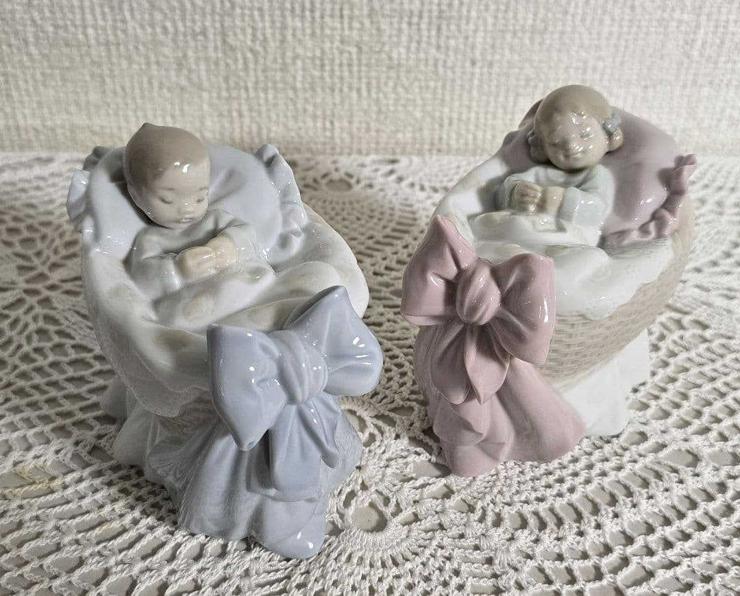 リヤドロ スイートベイビー 男の子 女の子 セット