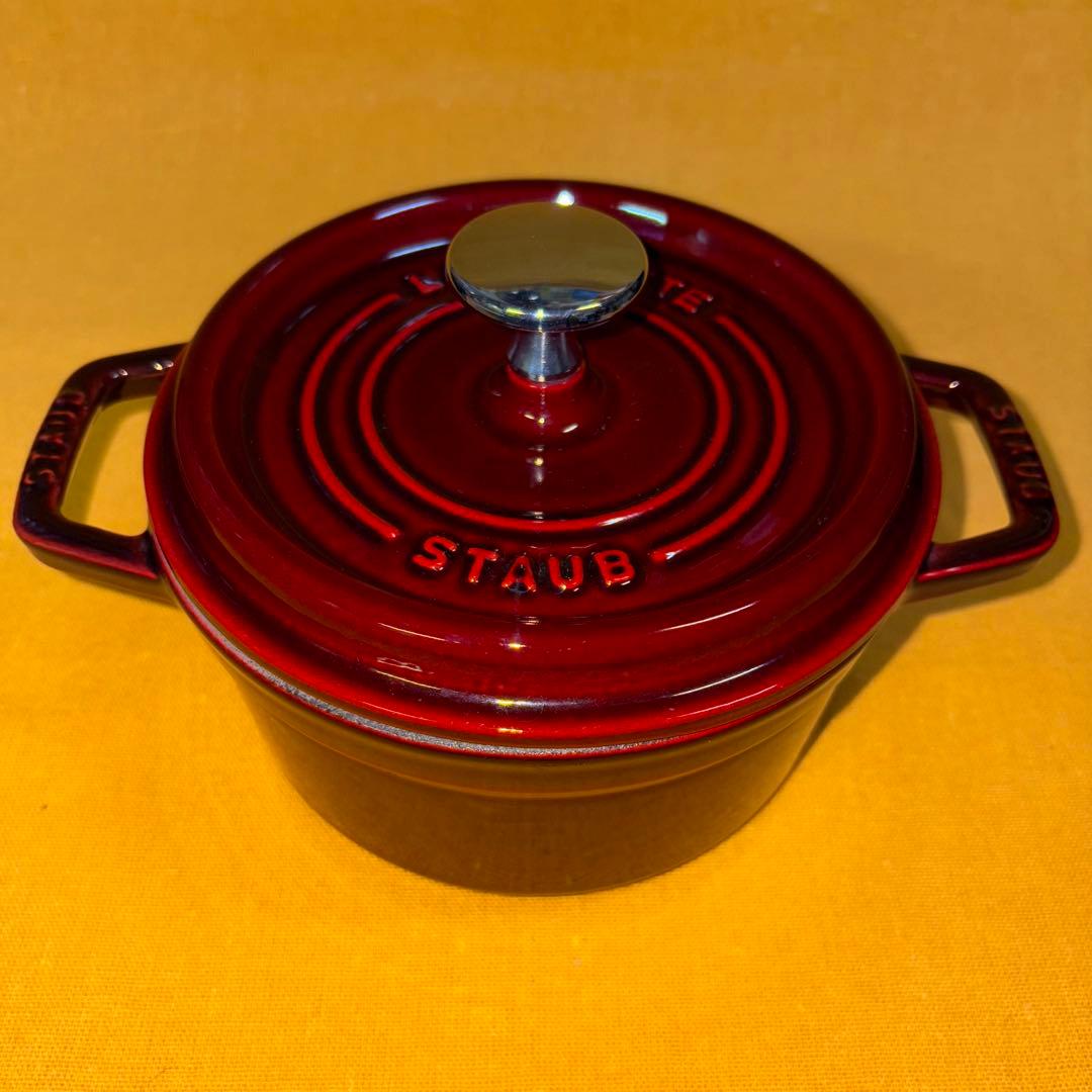 お買い得‼️ 極美品 ストウブ ココット 16cm 両手鍋 ホーロー鍋 鉄鍋