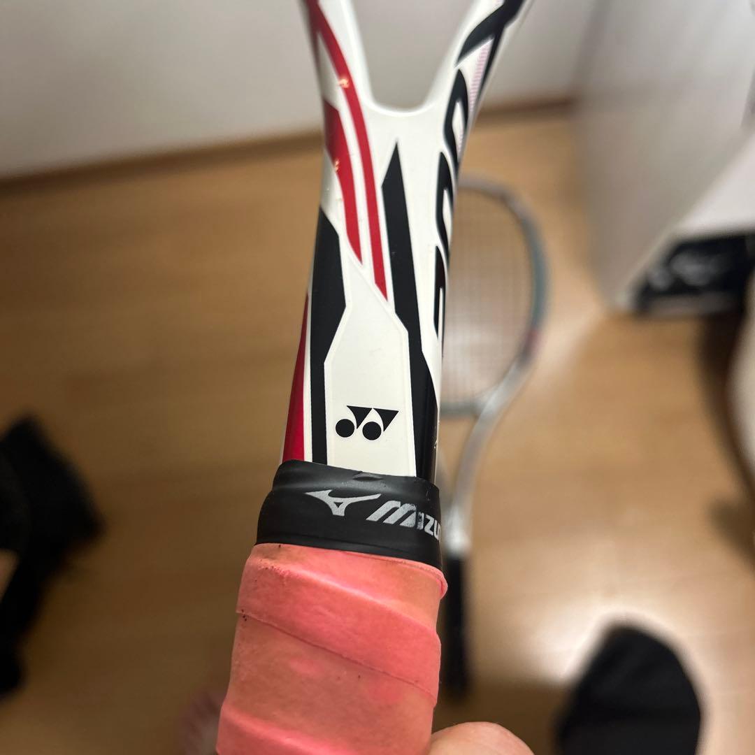 YONEX VCORE 100 軟式テニスラケット G3 ケース付2本セット