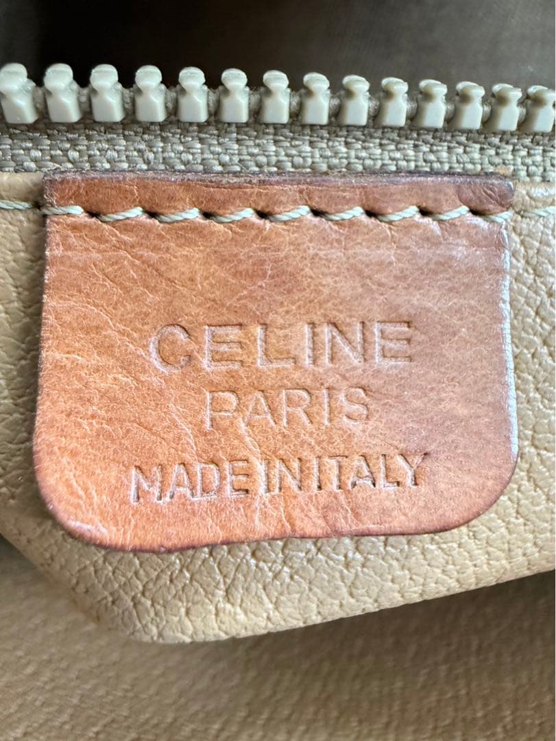 CELINE セリーヌ　マカダム ミニボストンバッグ