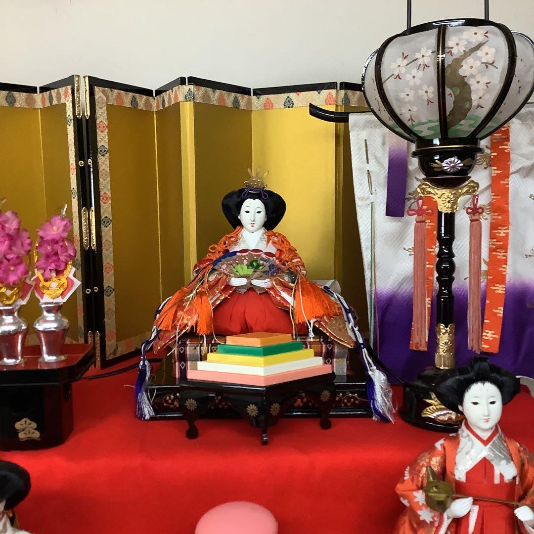 昭和のお雛さま　七段飾　東玉作　90巾