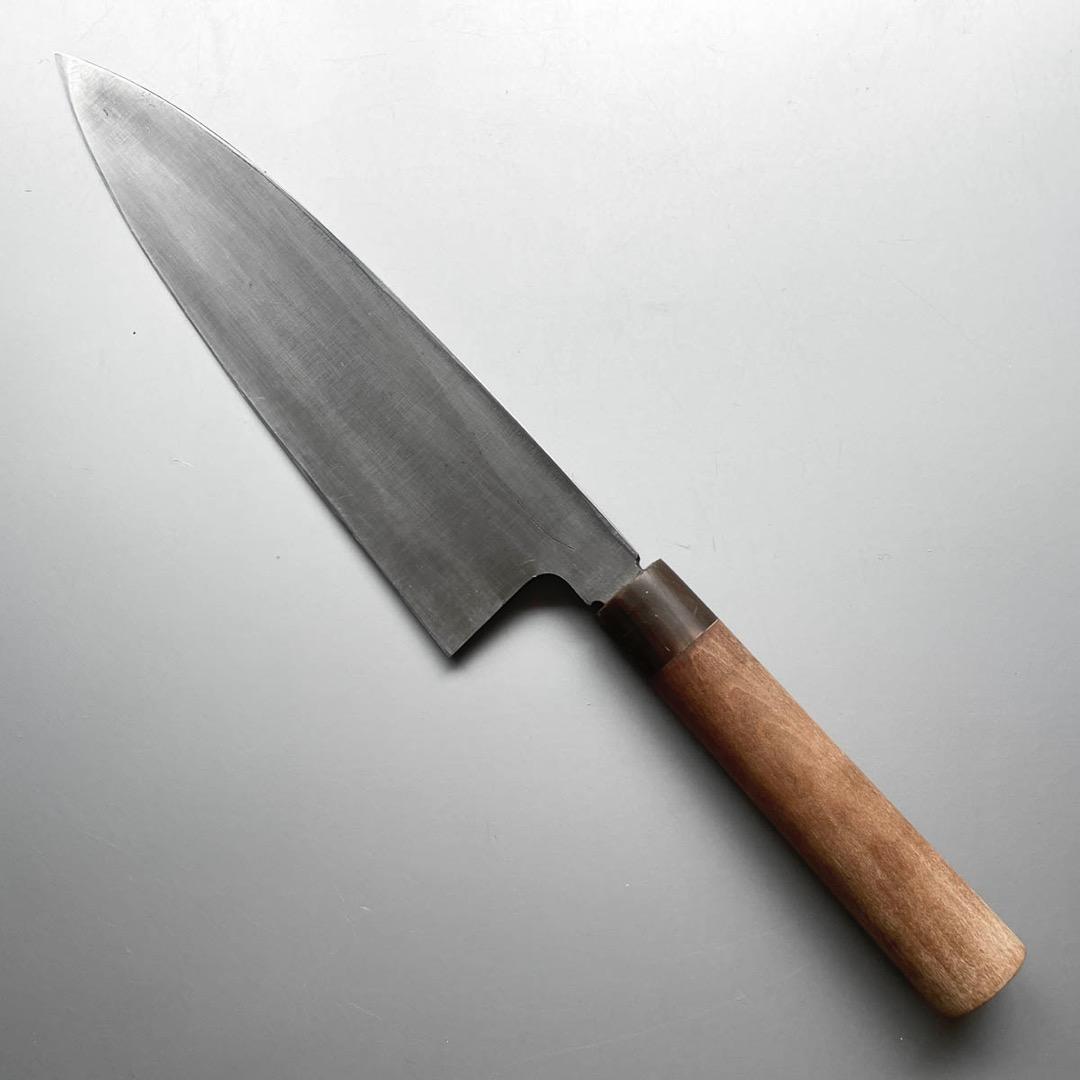 【Kent05824】京都有次 特製 相出刃包丁 24cm（8寸）水牛柄