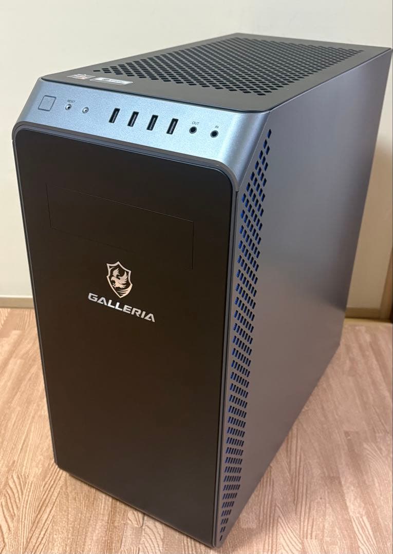 GALLERIA XA5R-67XT/ゲーミングPCケース/極美品/ATX