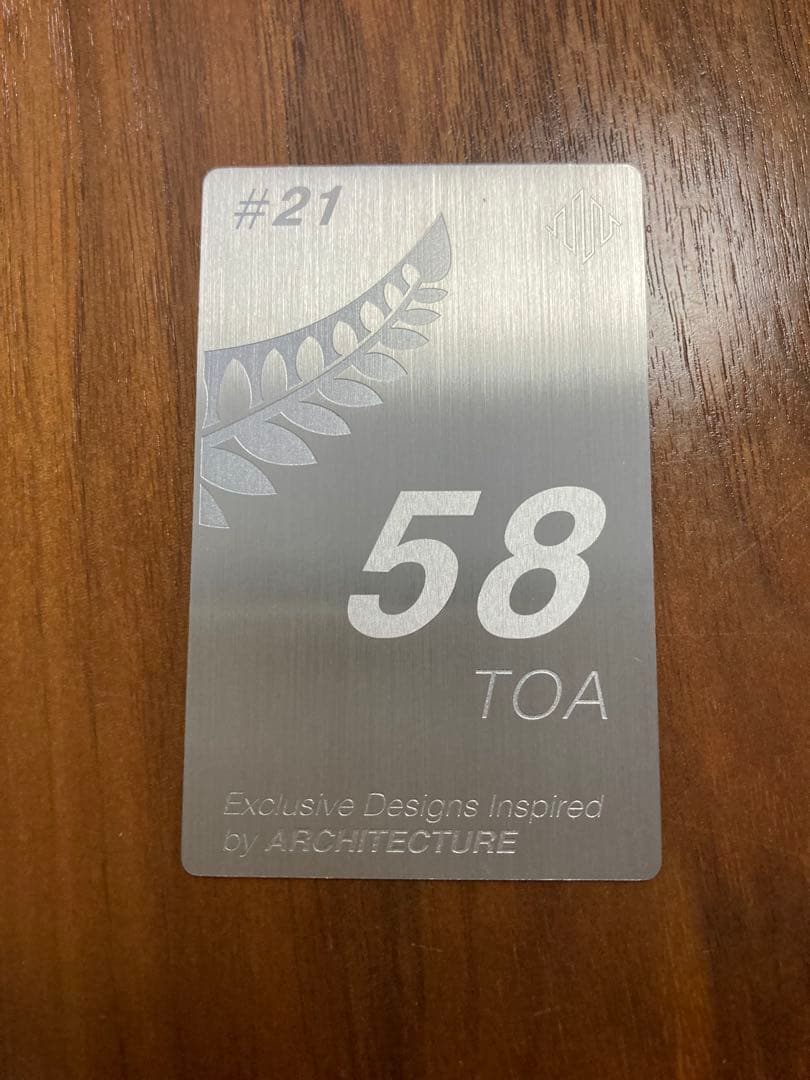 CHAPTRE2 TOA ORGNシリーズ　Sサイズ　世界限定58本