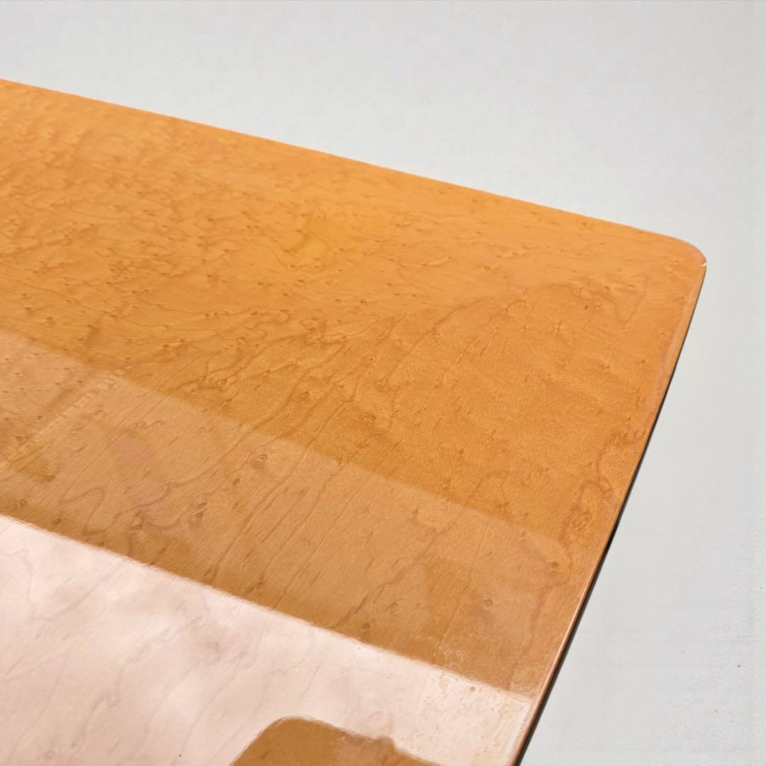 IDC大塚家具　スプレンダー　バーズアイメープル　ダイニングテーブル　高級家具