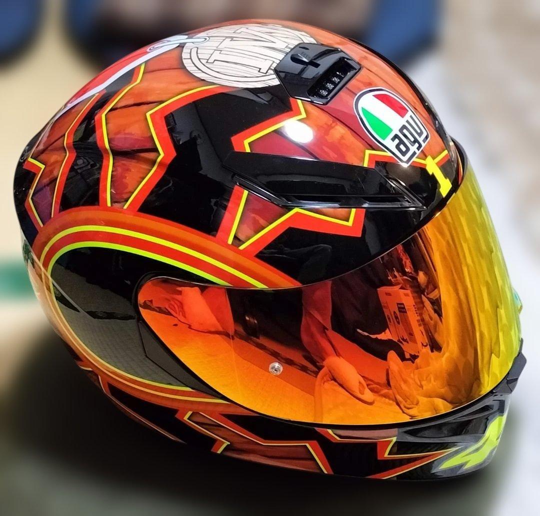 AGV K3 SV XLサイズ ROSSI MUGELLO シールド2枚付き