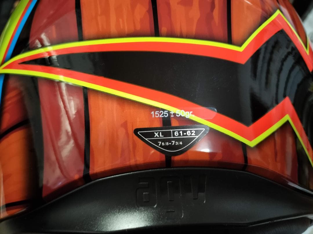 AGV K3 SV XLサイズ ROSSI MUGELLO シールド2枚付き