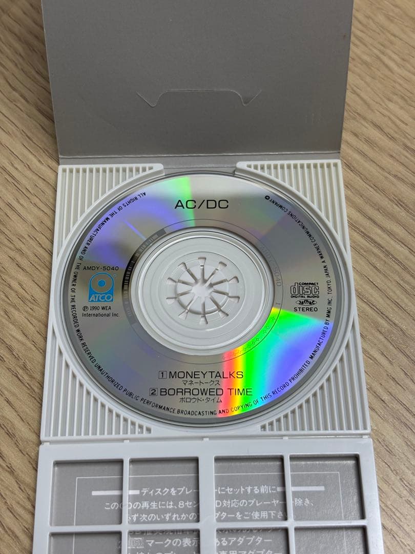 【美品】AC/DC MONEYTALKS 8cm cd 希少 マネートークス