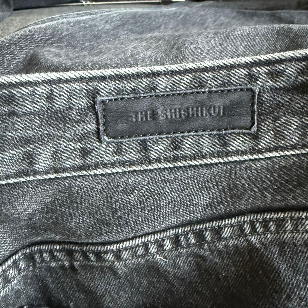 SHISHIKUI Daco ブラック デニム　34 シシクイ
