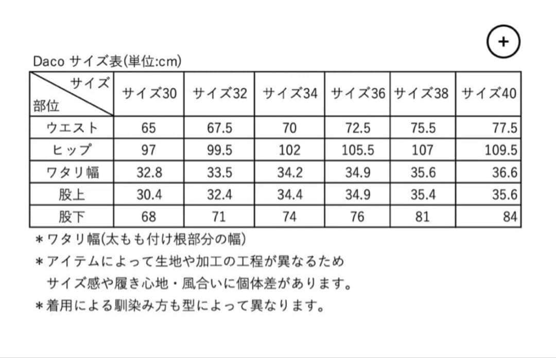 SHISHIKUI Daco ブラック デニム　34 シシクイ