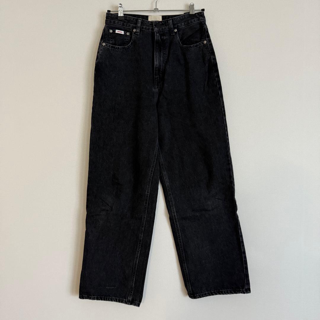 SHISHIKUI Daco ブラック デニム　34 シシクイ