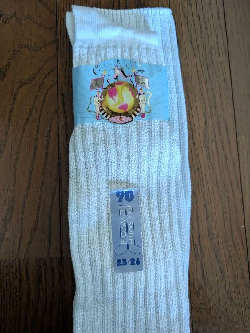 新品 EGスミス ルーズソックス 激レア 平成ギャル 90cm ラメ入り