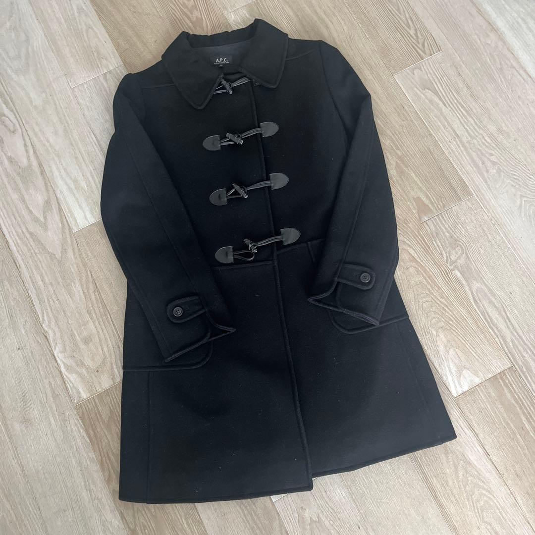 ★美品★A.P.C. アーペーセー フランス製 Aラインダッフルコート