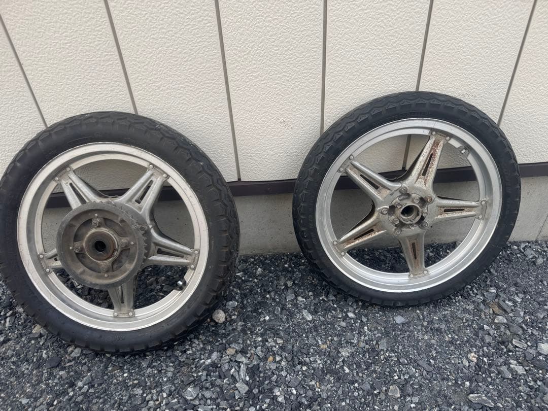 国内ホークcb250tタイヤ付き