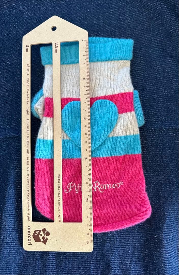 Fifi & Romeo 犬用ニットウェア ストライプ⭐︎S