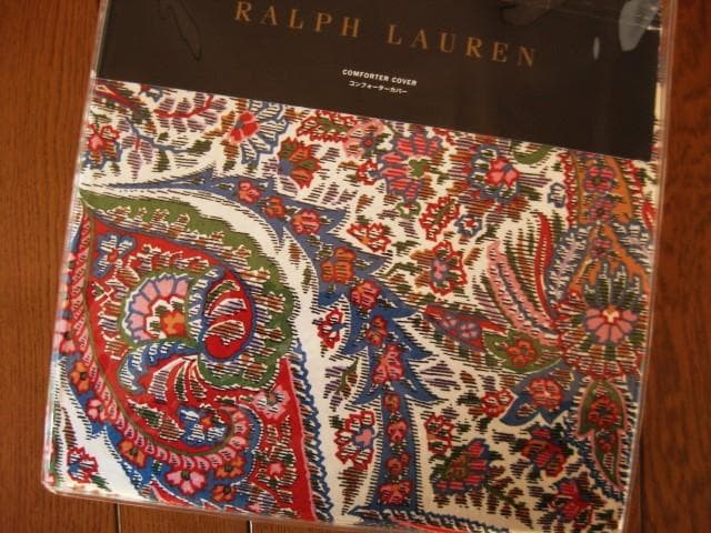 最終お値下げ～ラルフローレンの掛け布団カバー（W）　定価５万１７００円