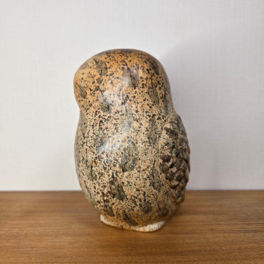 リサラーソン（Lisa Larson）フクロウ 陶器 置物