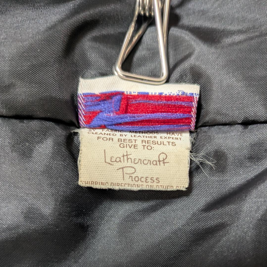 希少 42 Schott レザー M-65 フィールドジャケット 黒 ミリタリー