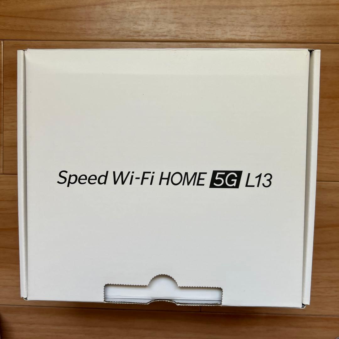 Speed Wi-Fi  5G L13 本体