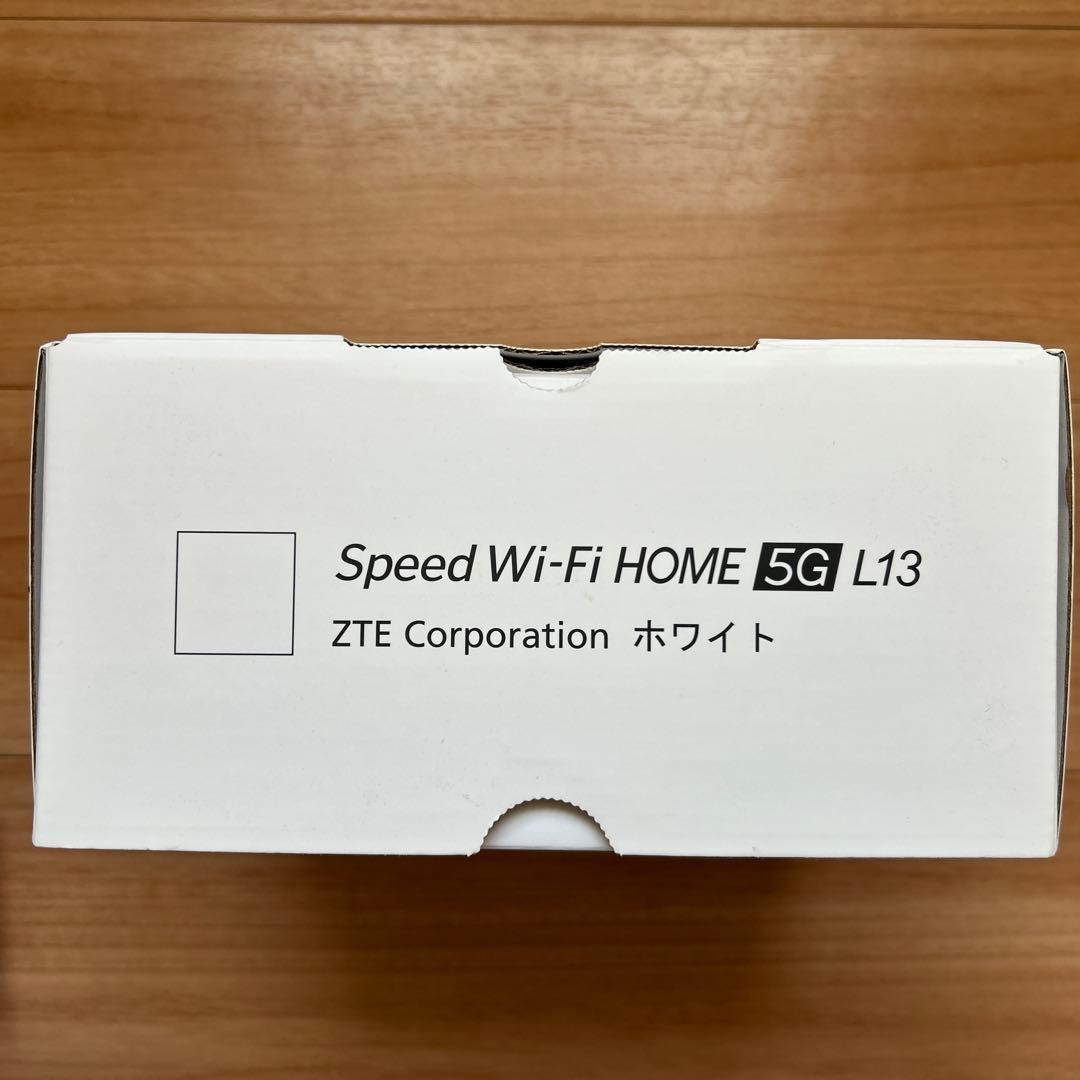 Speed Wi-Fi  5G L13 本体