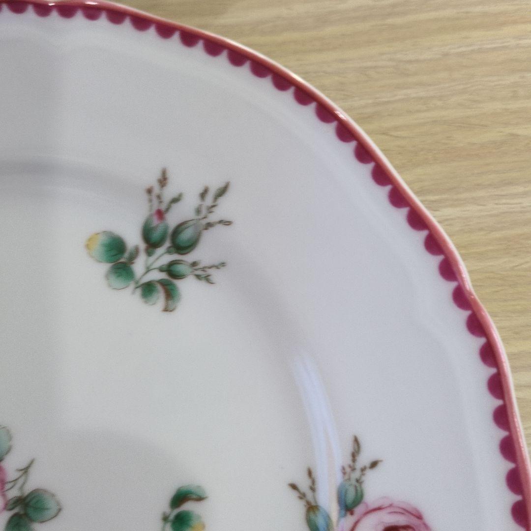 リチャードジノリ アンティックローズ17cmプレート2枚