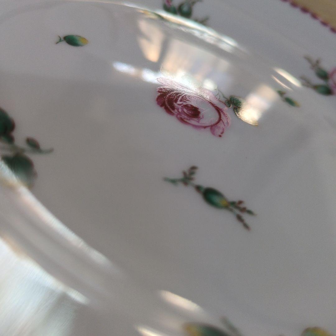 リチャードジノリ アンティックローズ17cmプレート2枚