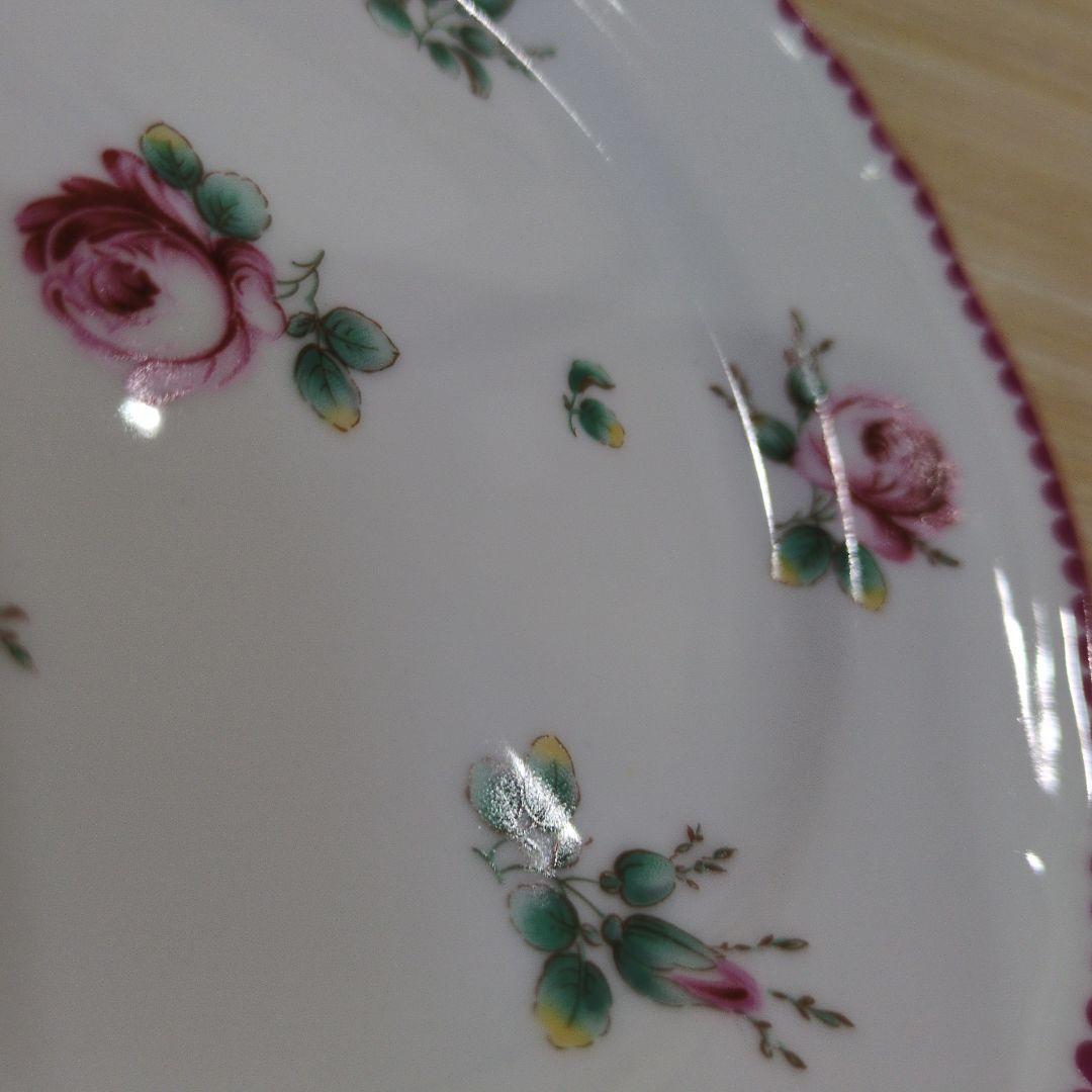 リチャードジノリ アンティックローズ17cmプレート2枚