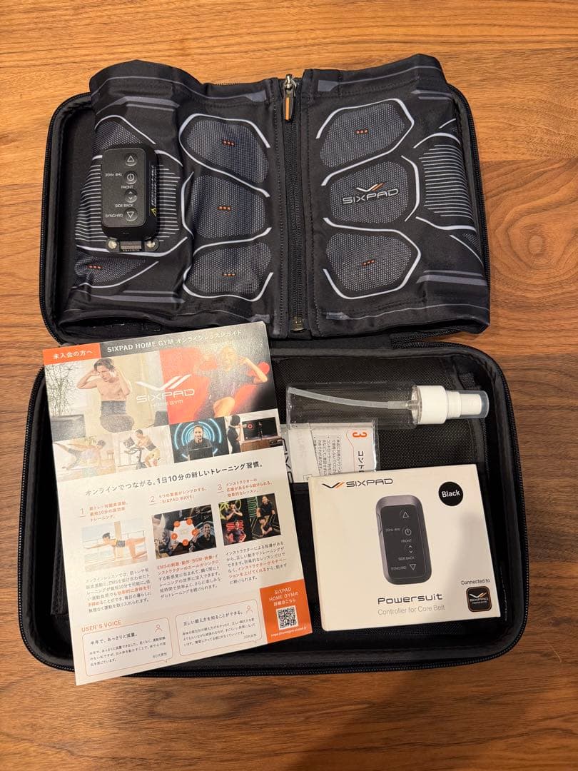 SIXPAD シックスパッド パワースーツコアベルト S リモコン付 完品