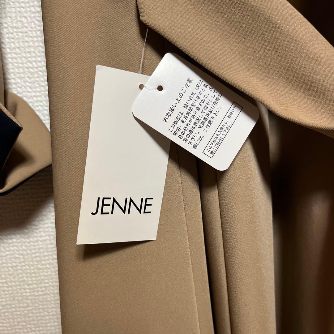 完売品【JENNE 】【ジェンヌ 】オードリーフレアトレンチコート M