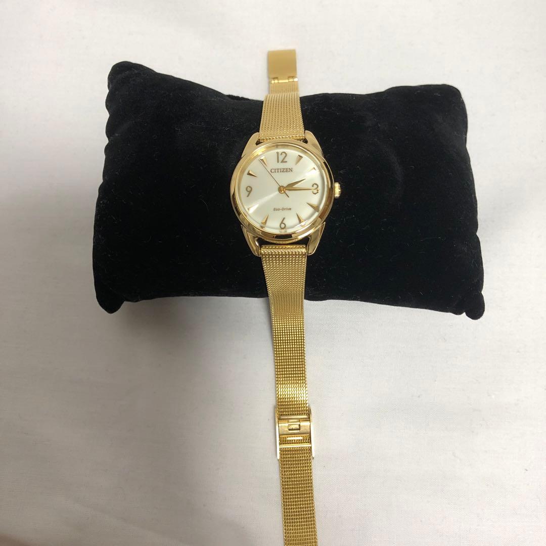 【新品未使用】CITZEN シチズン　エコドライブ　レディース腕時計