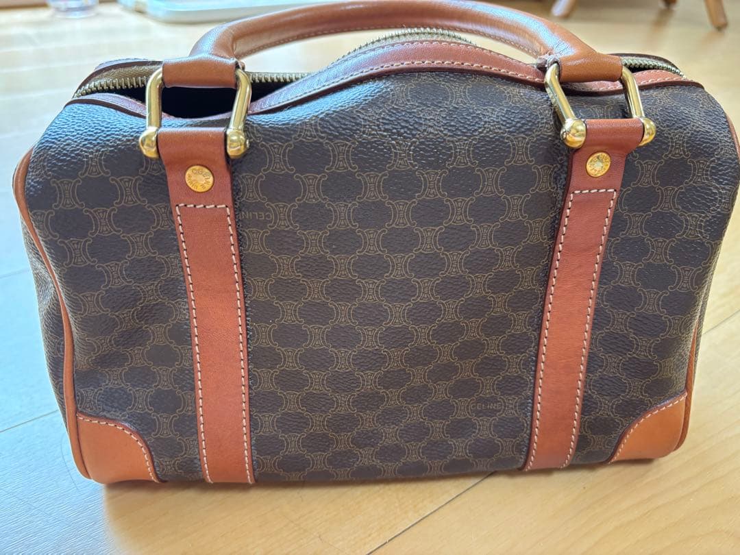 CELINE ボストンバッグ ブラウン・タン