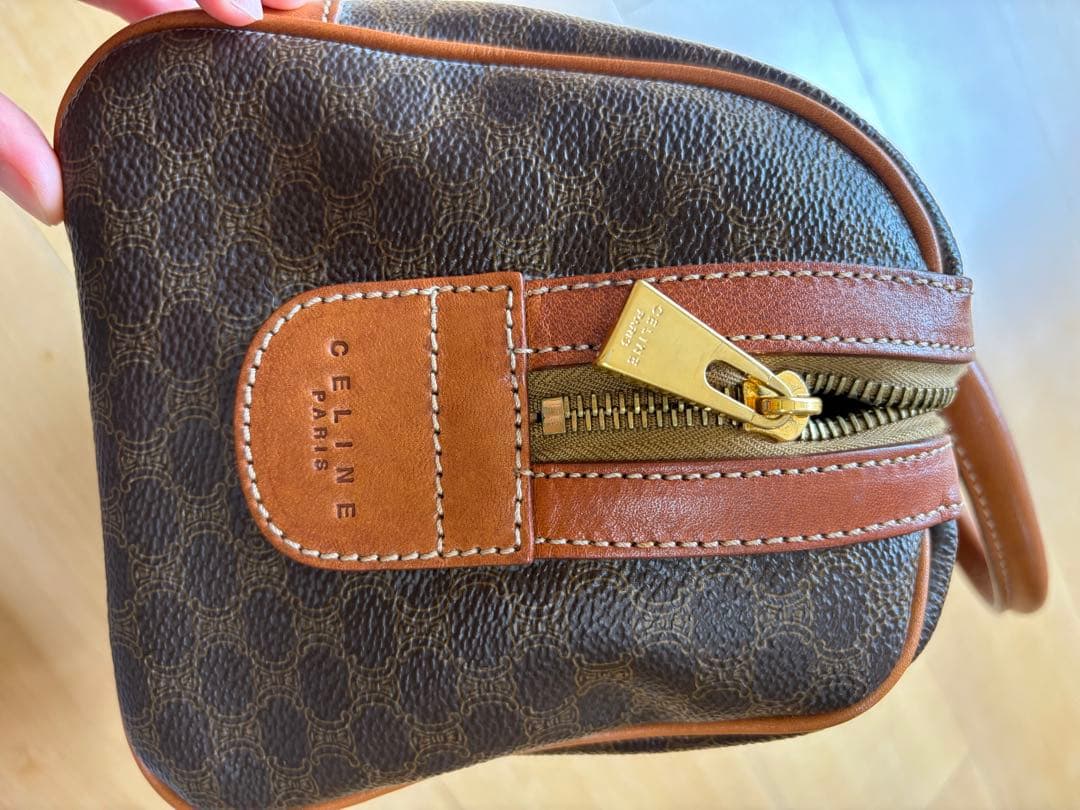 CELINE ボストンバッグ ブラウン・タン