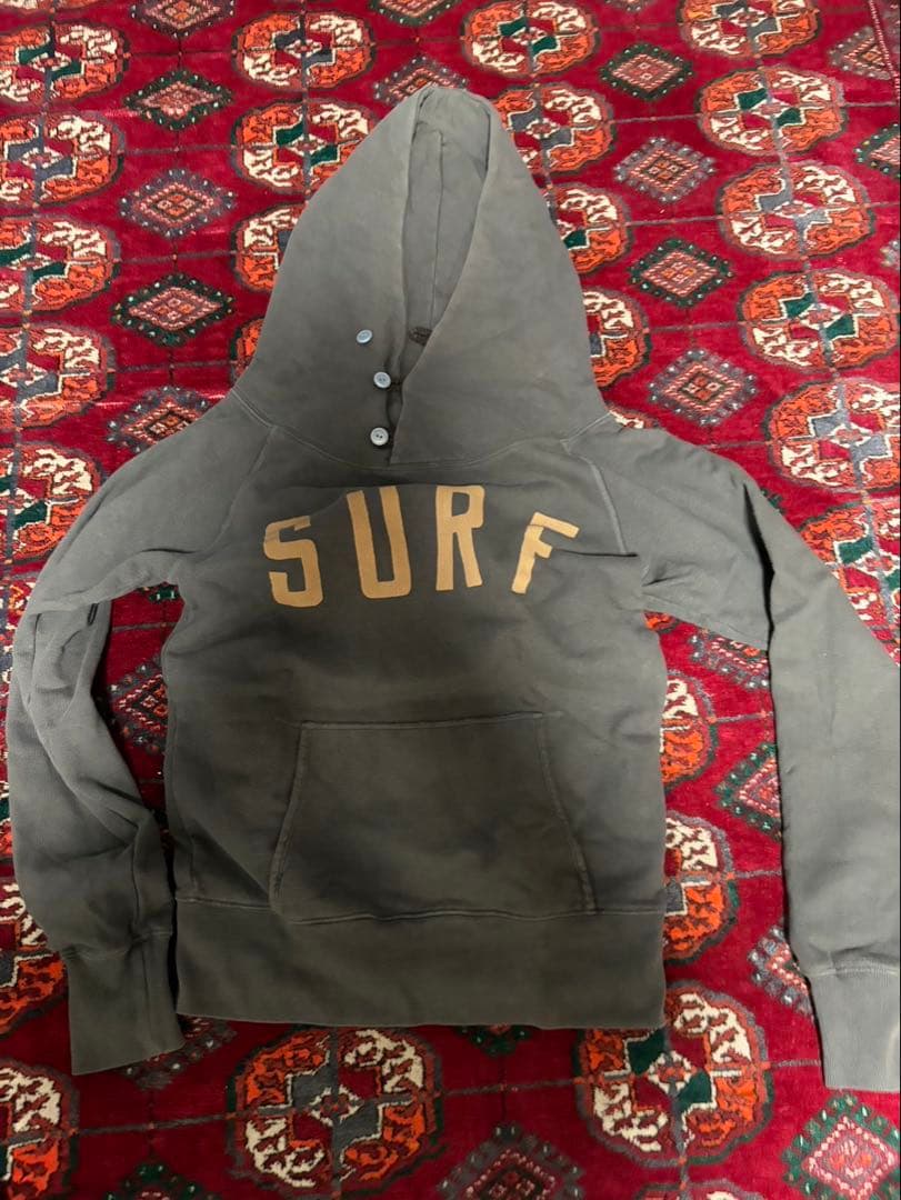 KAPITAL SURFプリント パーカー Lサイズ