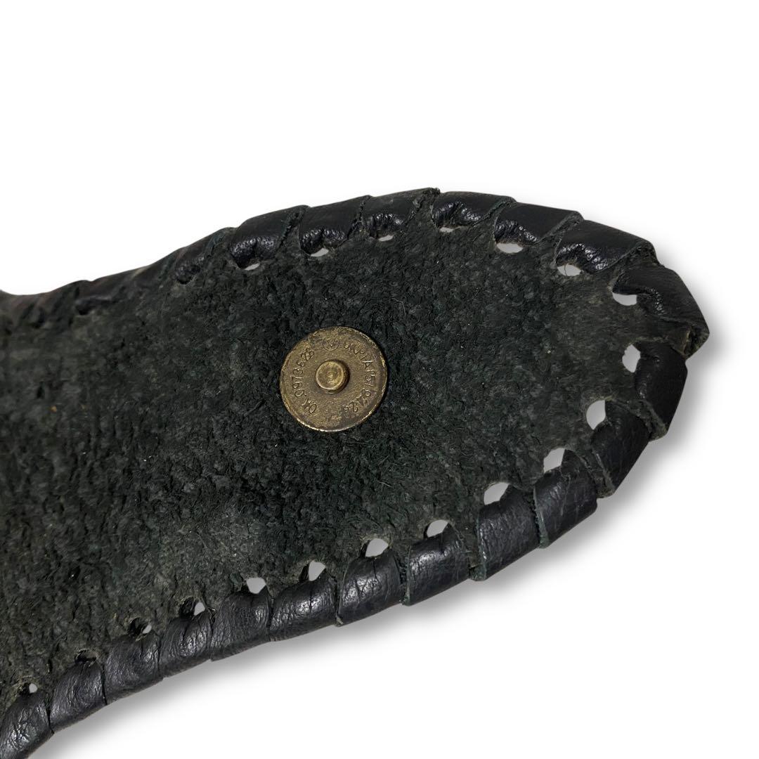 THE FLAT HEAD フラットヘッド クロコ ショルダーバッグ ポーチ