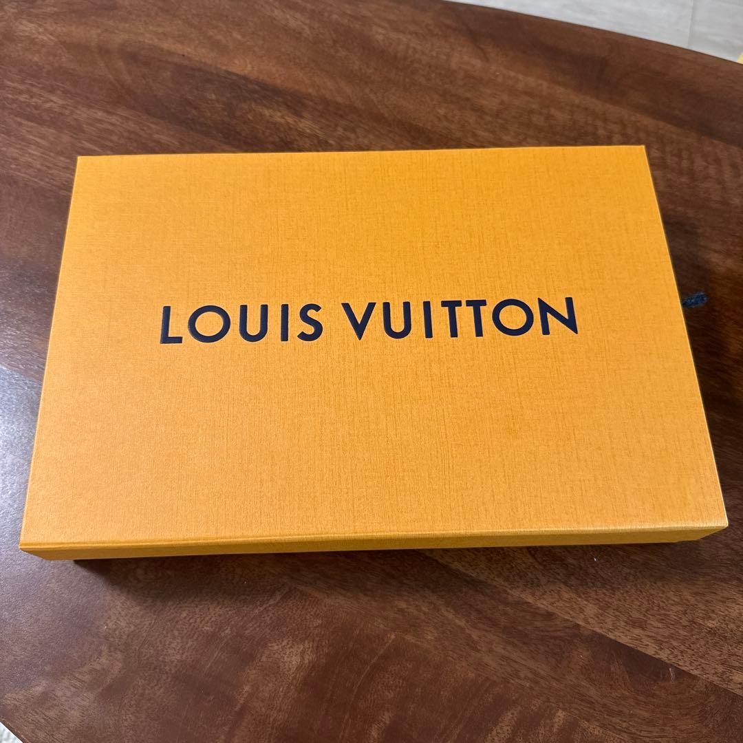 LOUIS VUITTON モノグラム マフラー グレー
