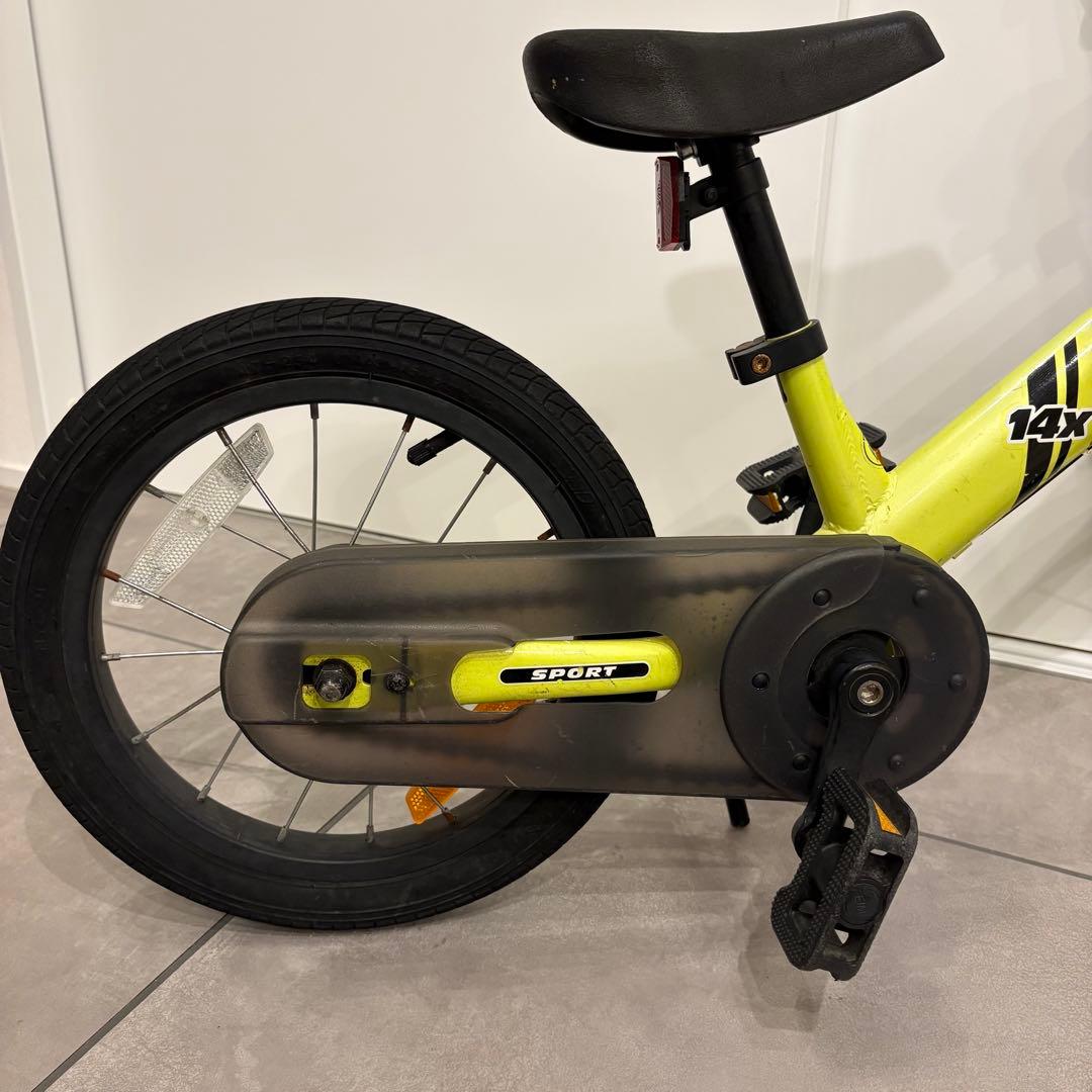 ストライダー限定色 STRIDER 14X ライムイエロー 幼児自転車